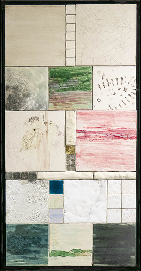 Wandbild Keramik Stahl