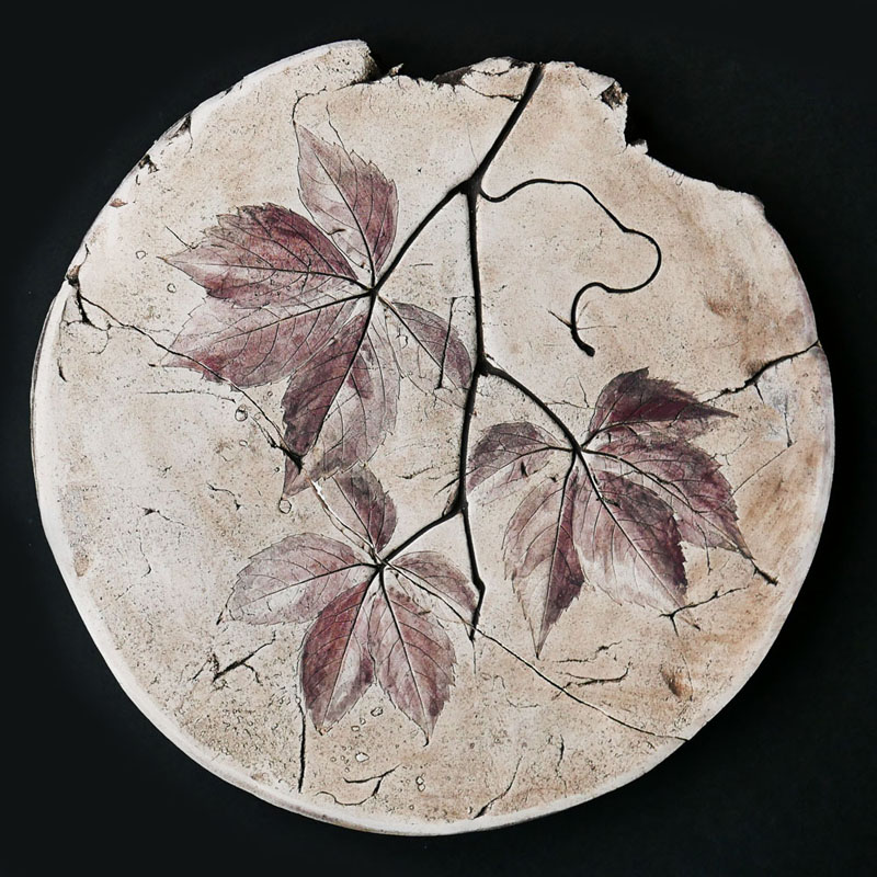 Wandbild aus Keramik