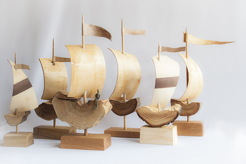 Schiffe aus Holz